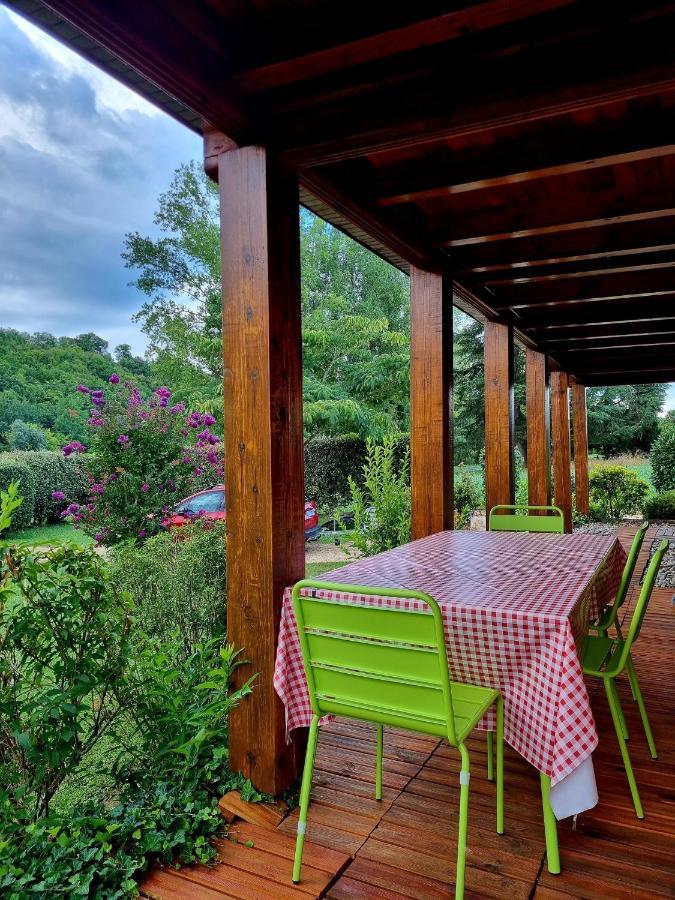 Le Chalet De La Dordogne Villa Mauzac-et-Grand-Castang Exterior photo